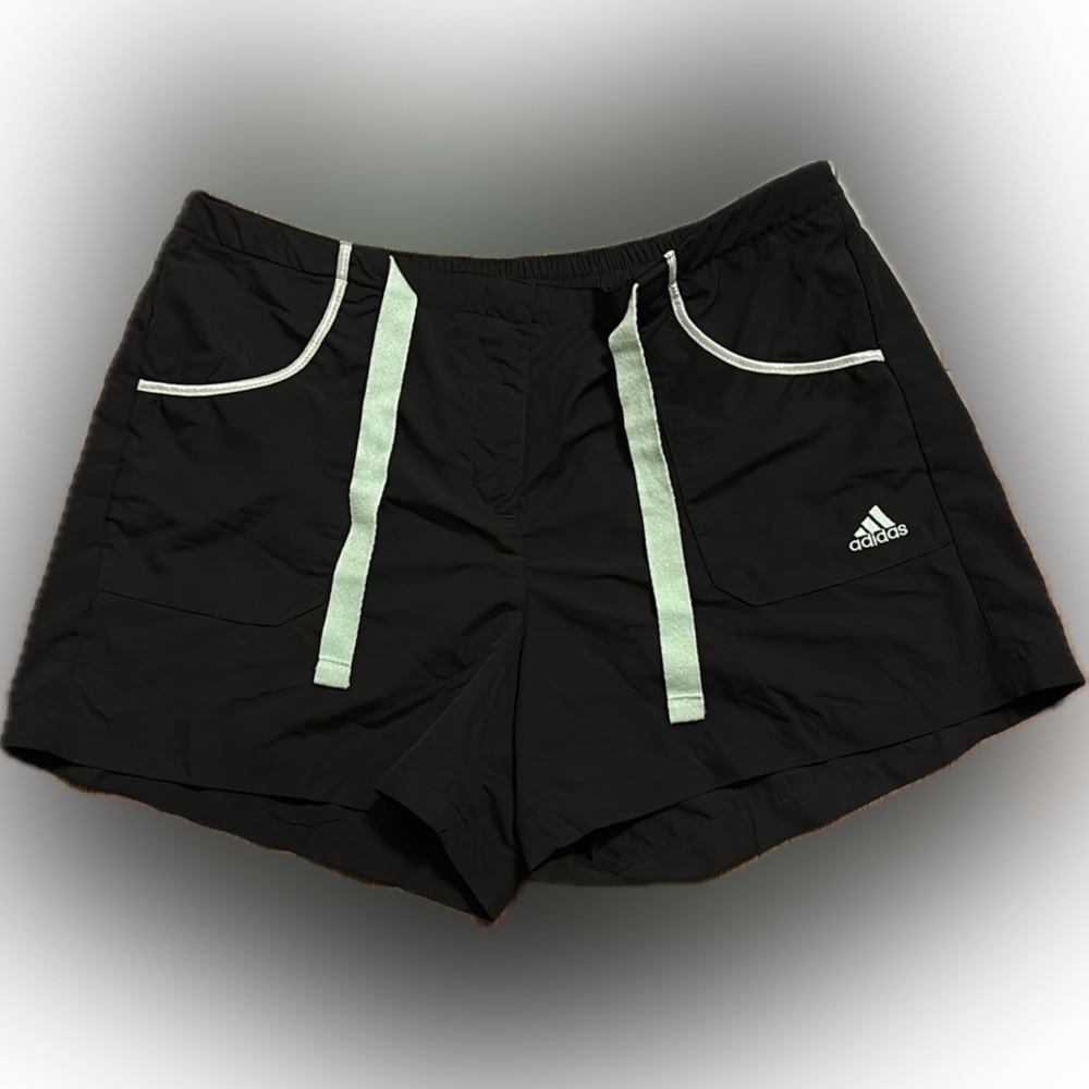 Adidas women’s athletic shorts.